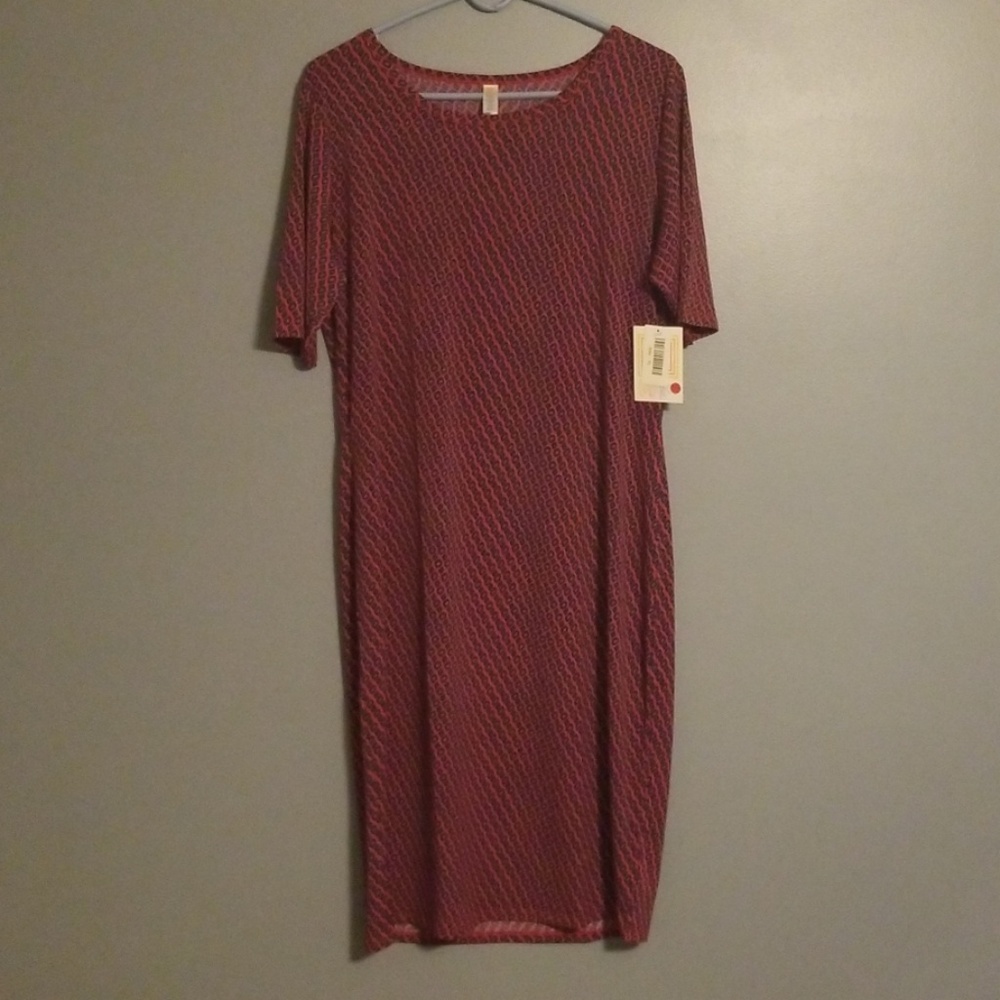 Lularoe Julia dress size XL new with tags